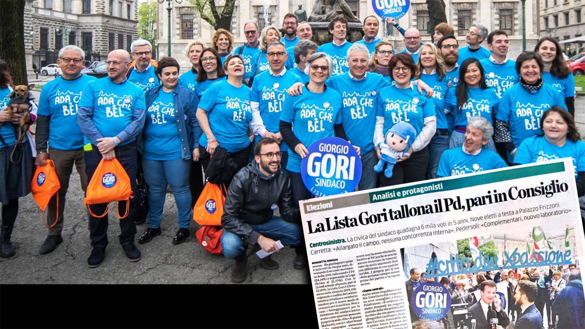 Il grande risultato della Lista Gori Sindaco