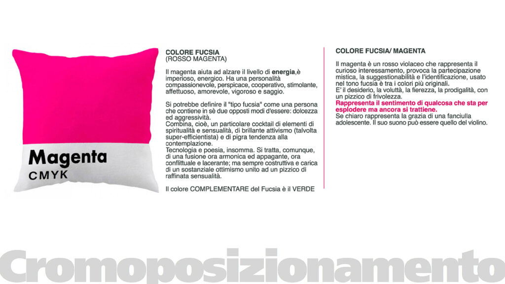 Le caratteristiche peculiari dell’energetico colore fucsia