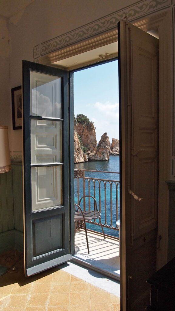 Il nostro terrazzino alla Tonnara di Scopello (TP)