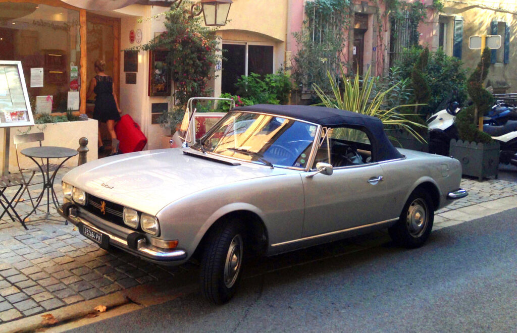 La mia Peugeot 504 cabriolet del 1972