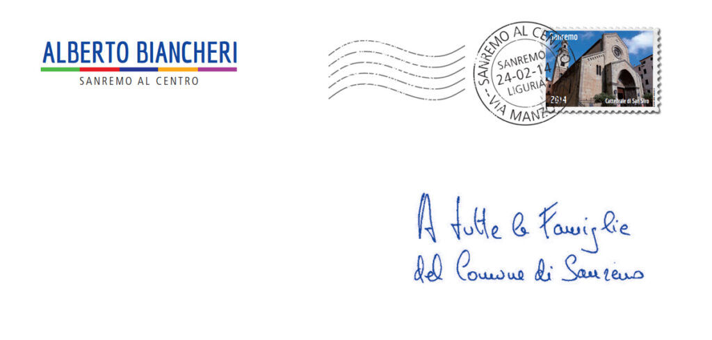 La busta del mailing