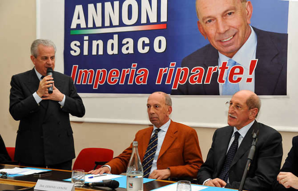 Scajola (a sinistra) e Annoni (al centro) candidato del centrodestra