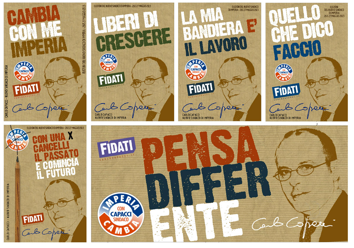 La serie di poster speciali solo per l’interno del point