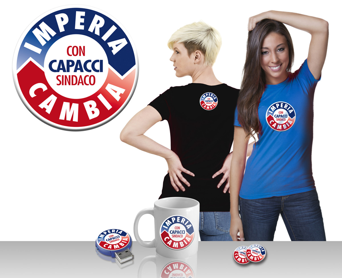 Il logo della lista civica "Imperia Cambia"