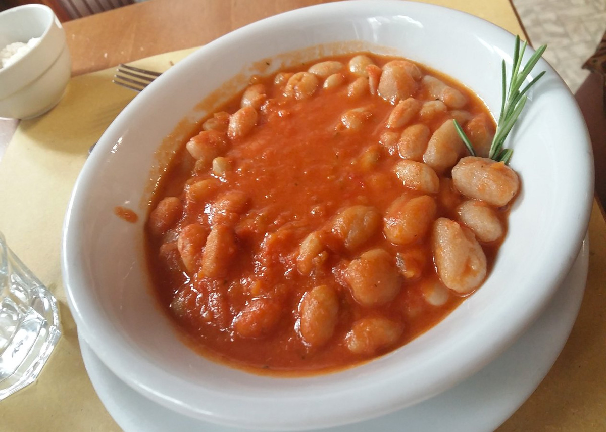 Pisarei e fasò, piatto tipico piacentino (Enoteca da Renato)