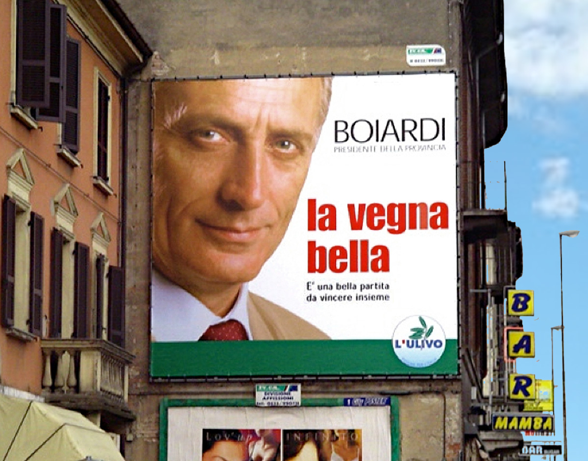 Il maxiposter 5 metri x5